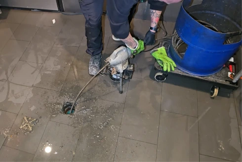 Commercial drain snaking for restaurants and offices in Summerville