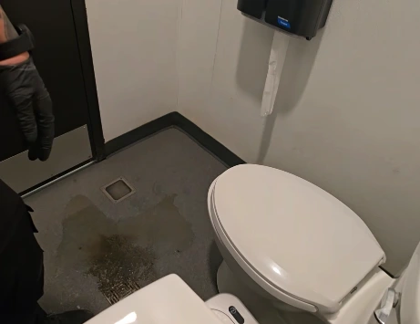 Toilet auger clearing a clogged toilet in Summerville